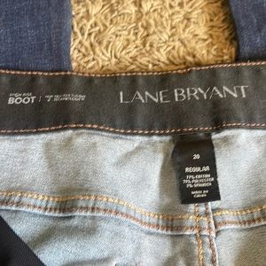 Lane Bryant High Rise Boot cut jeans